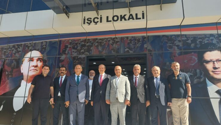 KKTC ESKİ CUMHURBAŞKANI ERSİN TATAR’DAN TMS’YE ZİYARET