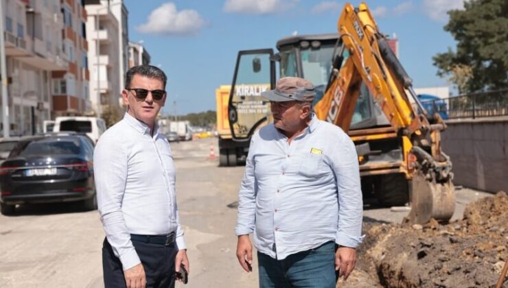 BAŞKAN ÇETİN, ÇALIŞMALARI İNCELEDİ