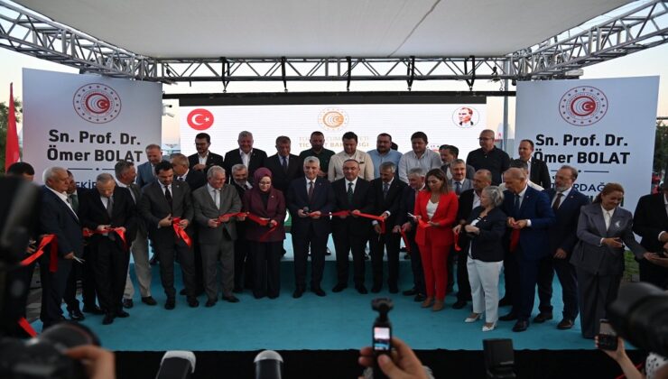 TARIM, SANAYİ, HAYVANCILIK VE TEKNOLOJİLERİ FUARI TEKİRDAĞ’DA KAPILARINI AÇTI