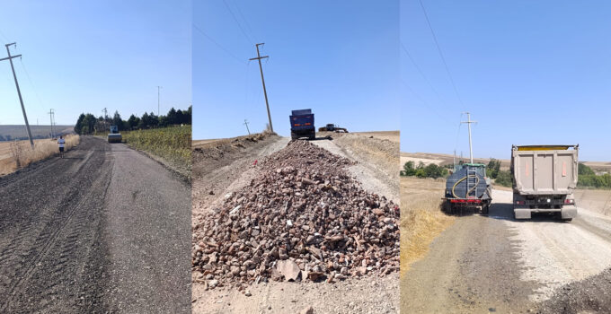 TESKİ’DEN ÇORLU’DA 2 BUÇUK KİLOMETRELİK ULAŞIM HAMLESİ
