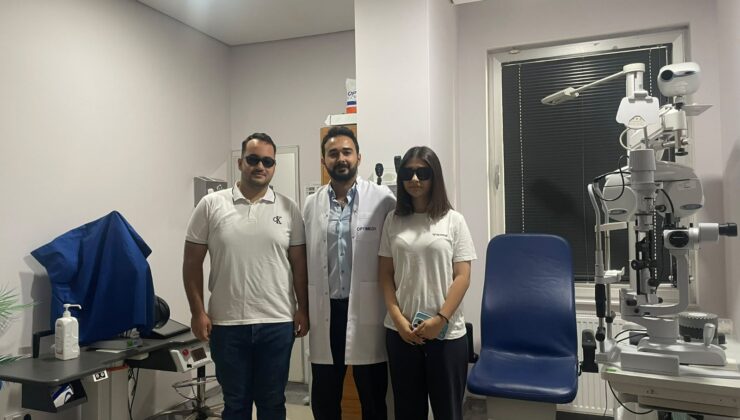 OPTİMED ÇERKEZKÖY’DE EXCİMER LAZER UYGULAMASI