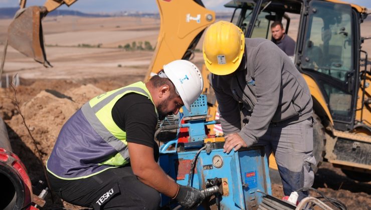 SIK ARIZA VEREN 950 METRELİK İSALE HATTI YENİLENİYOR