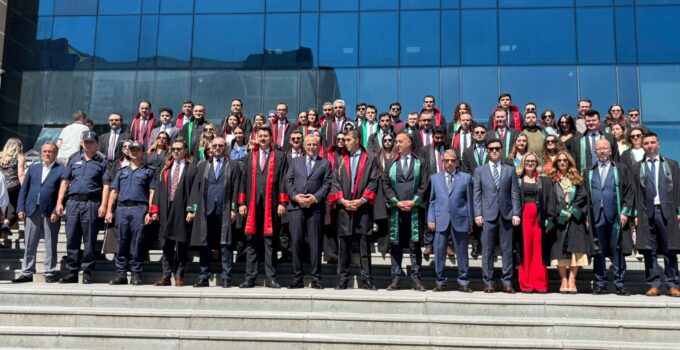 ÇERKEZKÖY’DE YENİ ADLİ YIL AÇILIŞI, TÖRENLE YAPILDI