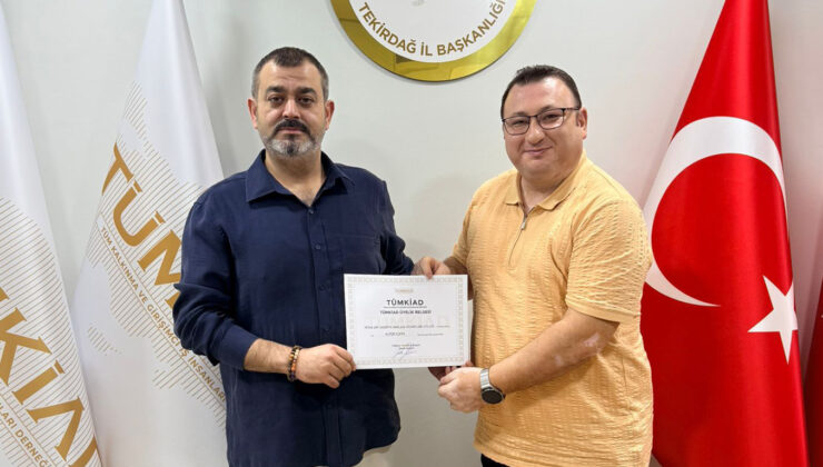 TÜMKİAD TEKİRDAĞ YÖNETİMİNE YENİ İSİM