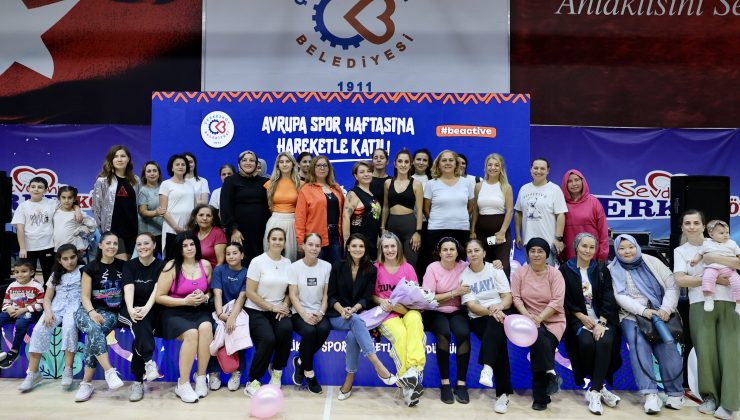 BELEDİYEDEN ZUMBA, YOGA VE PLATES ETKİNLİĞİ