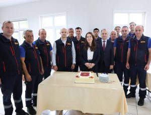 ÇOSB’DE İTFAİYE HAFTASI KUTLANDI