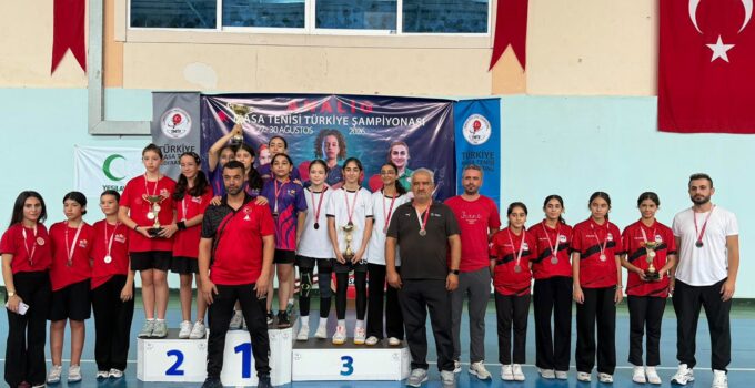 ÇERKEZKÖY’DEN MASA TENİSİNDE BÜYÜK BAŞARI