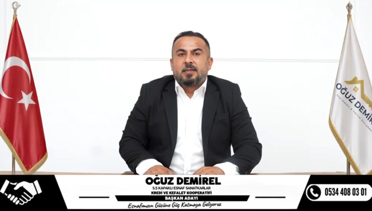 OĞUZ DEMİREL, ADAYLIĞINI AÇIKLADI
