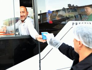 BELEDİYEDEN HER SABAH SICAK ÇORBA HİZMETİ