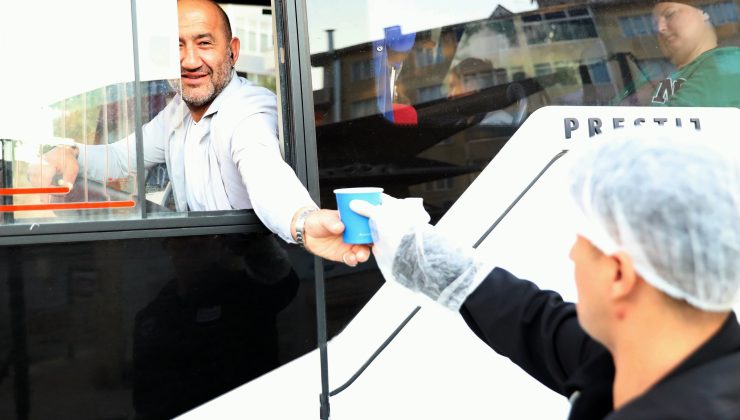 BELEDİYEDEN HER SABAH SICAK ÇORBA HİZMETİ