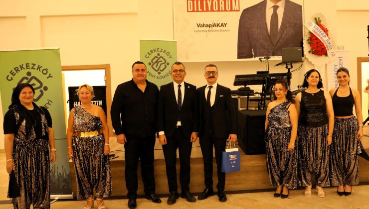 ÇERKEZKÖY’DE KADINLAR ŞALVAR GECESİ’NDE BULUŞTU