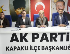 AK PARTİ’DEN KAPAKLI’DA YOĞUN MESAİ