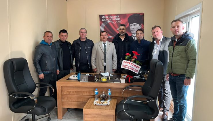 ÇERKEZKÖY TSO KOMİTE ÜYELERİ, ARAT’I ZİYARET ETTİ