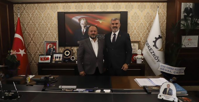 ŞAKİR DEMİREL’DEN AHMET ÇETİN’E TEBRİK ZİYARETİ