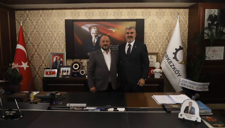 ŞAKİR DEMİREL’DEN AHMET ÇETİN’E TEBRİK ZİYARETİ