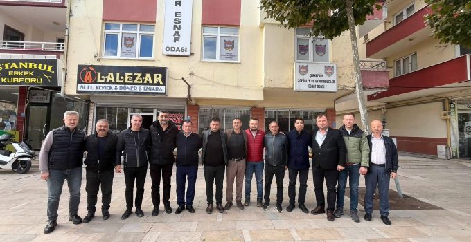 ÇTSO 5. MESLEK KOMİTESİ’NDEN MUSTAFA AS’A ZİYARET