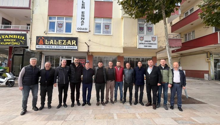 ÇTSO 5. MESLEK KOMİTESİ’NDEN MUSTAFA AS’A ZİYARET