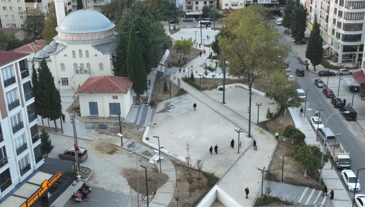 VELİKÖY’DE KENTSEL TASARIM ÇALIŞMALARI SÜRÜYOR